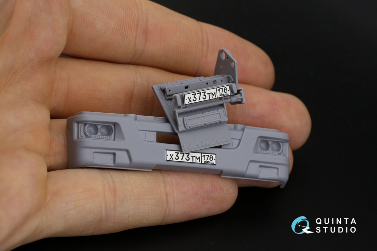 Quinta Studio QD35053 KAMAZ 65115 Dump truck 3D-Printed &amp;amp; coloured Interior on decal paper ( Zvezda ) 1/35 – Bild 9
