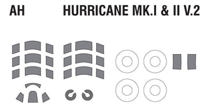 Arma Hobby 70054 Hurricane MkII A/B/C/ &amp;quot;Dieppe&amp;quot; Delux Set 1/72 – Bild 6