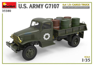 MiniArt 35380 U.S. ARMY G7107 4X4 1,5t CARGO TRUCK 1/35 – imagen 5