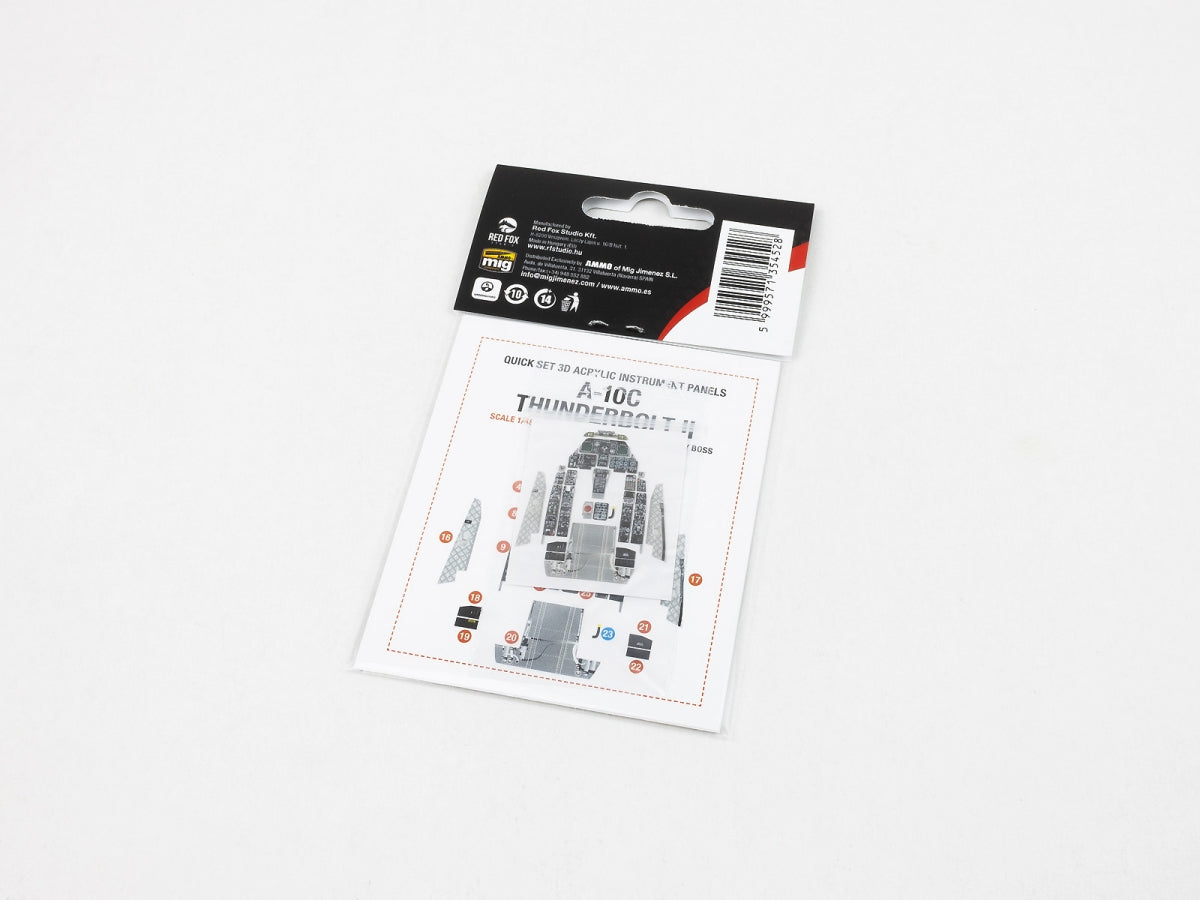 Red Fox Studio QS-48198 A-10C Thunderbolt II for Hobby Boss 3D colored resin IP 1/48 – imagen 5