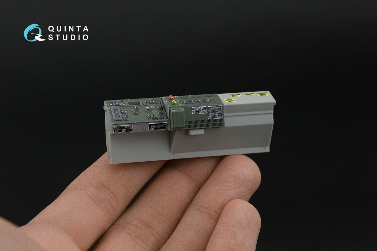 Quinta Studio QD35091 M1078 LMTV &amp;amp; M1083 FMTV 3D-Printed &amp;amp; coloured Interior on decal paper (Trumpeter) 1/35 – imagen 8