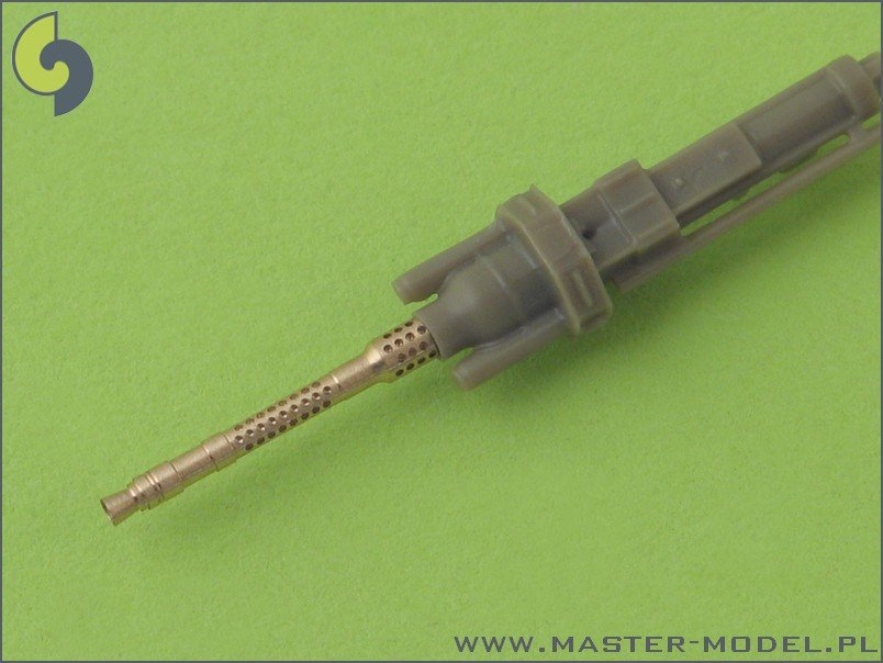 Master AM-48-014 German aircraft machine gun MG 131 (13mm) barrels (2pcs) 1/48 – imagen 2