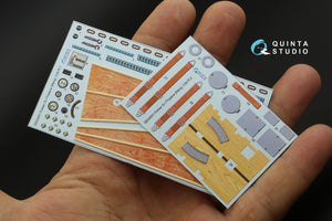 Quinta Studio QD24001 Fokker Dr.1 3D-Printed &amp;amp; coloured Interior on decal paper (Meng) 1/24 – zdjęcie 12