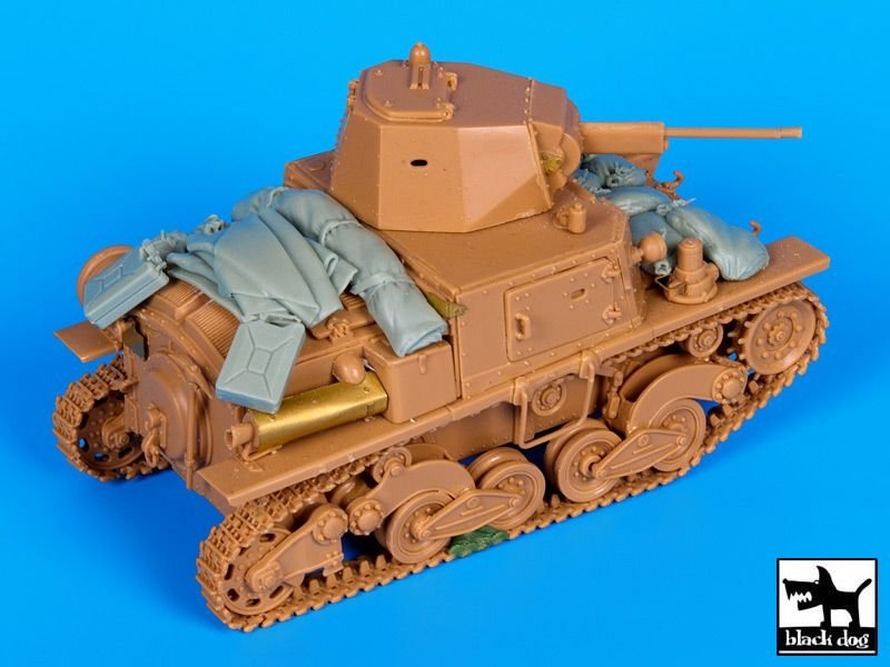 Black Dog T35114 Carro Armato L6 accessories set 1/35 – imagen 4