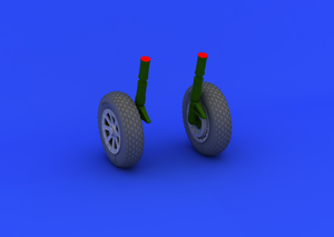 Eduard 632019 F4U-1 wheels 1/32 (Tamiya) – immagine 3