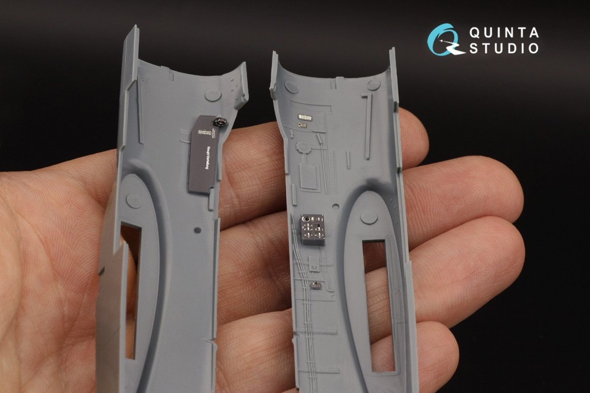 Quinta Studio QD48311 Bf 110C/D 3D-Printed &amp;amp; coloured Interior on decal paper (Eduard) 1/48 – immagine 9