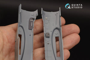 Quinta Studio QD48311 Bf 110C/D 3D-Printed &amp;amp; coloured Interior on decal paper (Eduard) 1/48 – immagine 9
