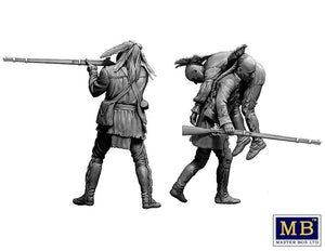 Master Box 35210 Wounded brother. Indian Wars series, XVIII century. Kit No. 2 1/35 – Bild 5