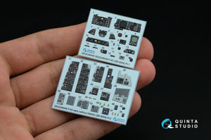 Quinta Studio QDS-48448 F-4G early 3D-Printed &amp;amp; coloured Interior on decal paper (Zoukei Mura SWS) (Small version) 1/48 – imagen 3
