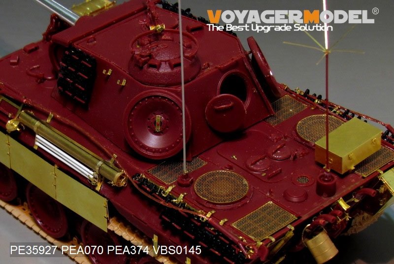 Voyager Model PE35927 WWII German Panther A Late Version For MENG TS-035 1/35 – imagen 13