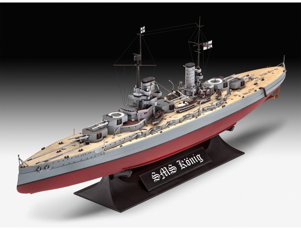 Revell 05157 SMS Konig Model Kit 1/700 – Bild 2