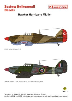Techmod 24013 - Hawker Hurricane IIc 1/24 – imagen 2