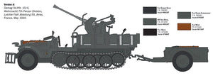 Italeri 6395 SD.KFZ.10/4 with FLAK 30 and crew 1/35 – Bild 6