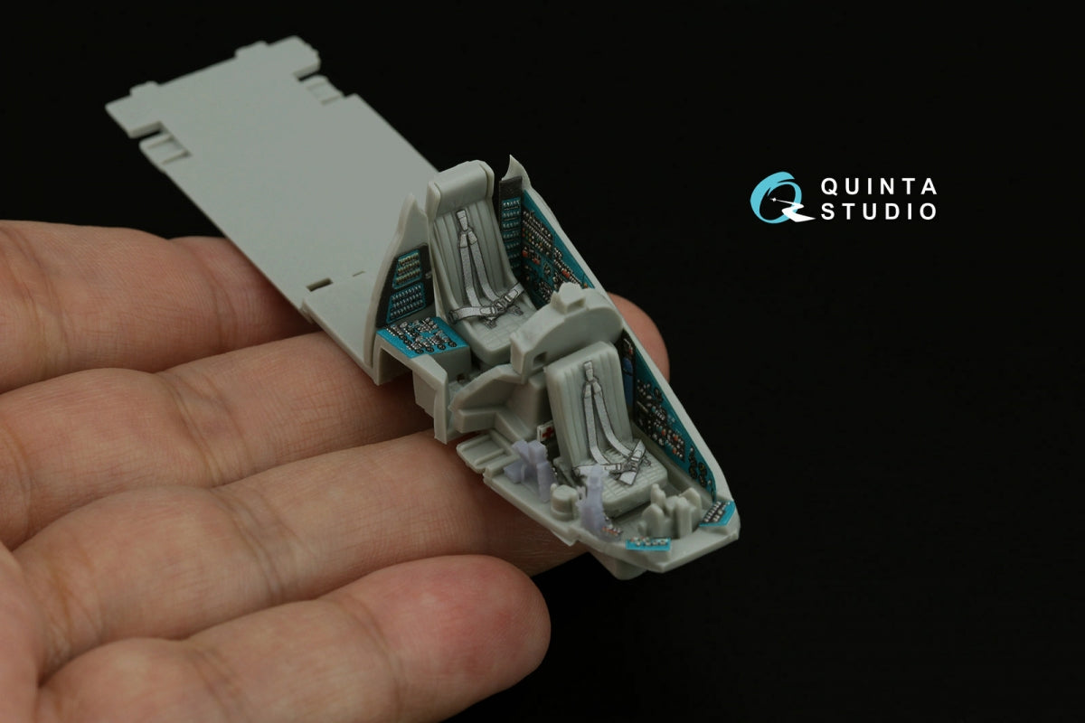 Quinta Studio QD+72184 Mi-24V 3D-Printed &amp;amp; coloured Interior on decal paper (Hobby Boss/ARK Models) (with 3D-printed resin parts) 1/72 – Bild 8