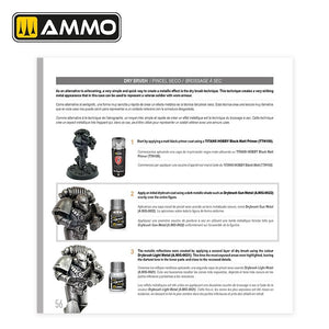 AMMO by Mig Jimenez 5231 THE WEATHERING TECHNICAL GUIDE 01 - Metallized (English, Castellano, Francais) – Bild 6