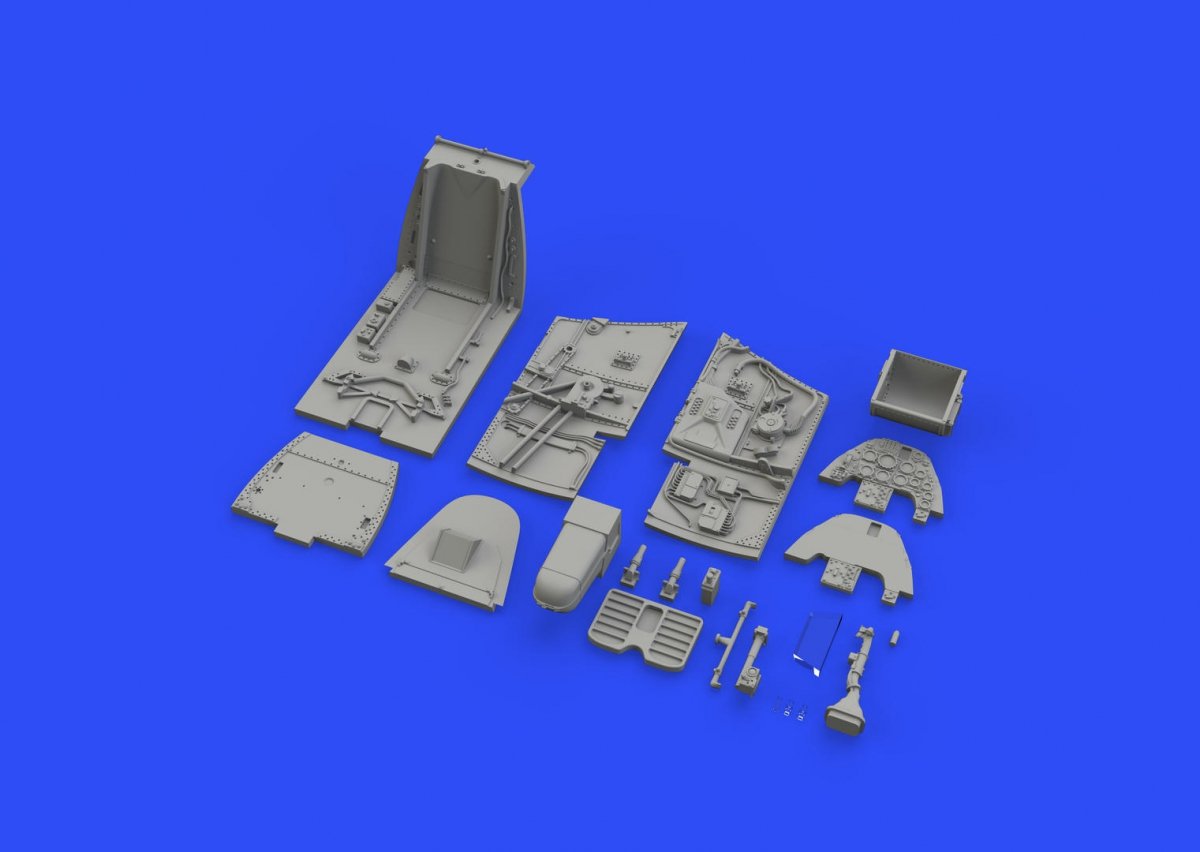 Eduard 648479 Bf 109G-10/ U4 cockpit EDUARD 1/48 – imagen 3