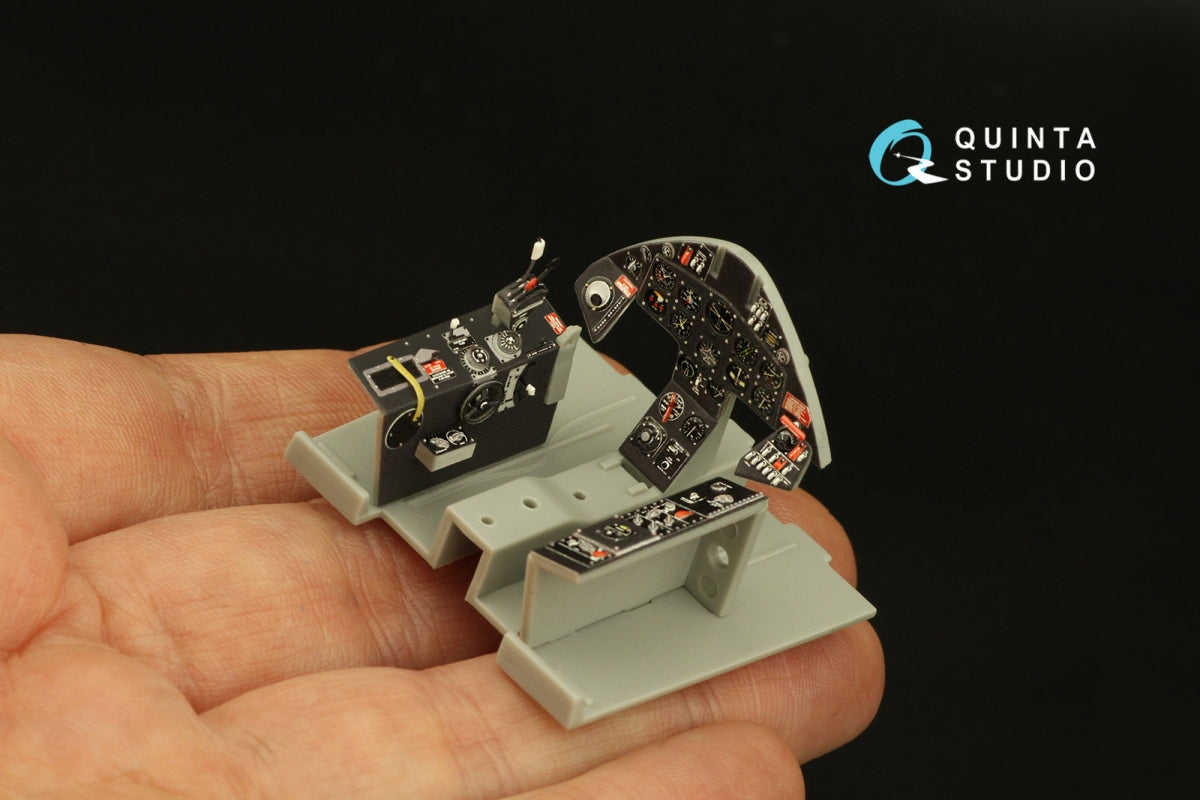 Quinta Studio QD32172 F8F-1 Bearcat 3D-Printed coloured Interior on decal paper (Trumpeter) 1/32 – imagen 10
