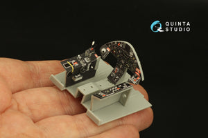 Quinta Studio QD32172 F8F-1 Bearcat 3D-Printed coloured Interior on decal paper (Trumpeter) 1/32 – imagen 10