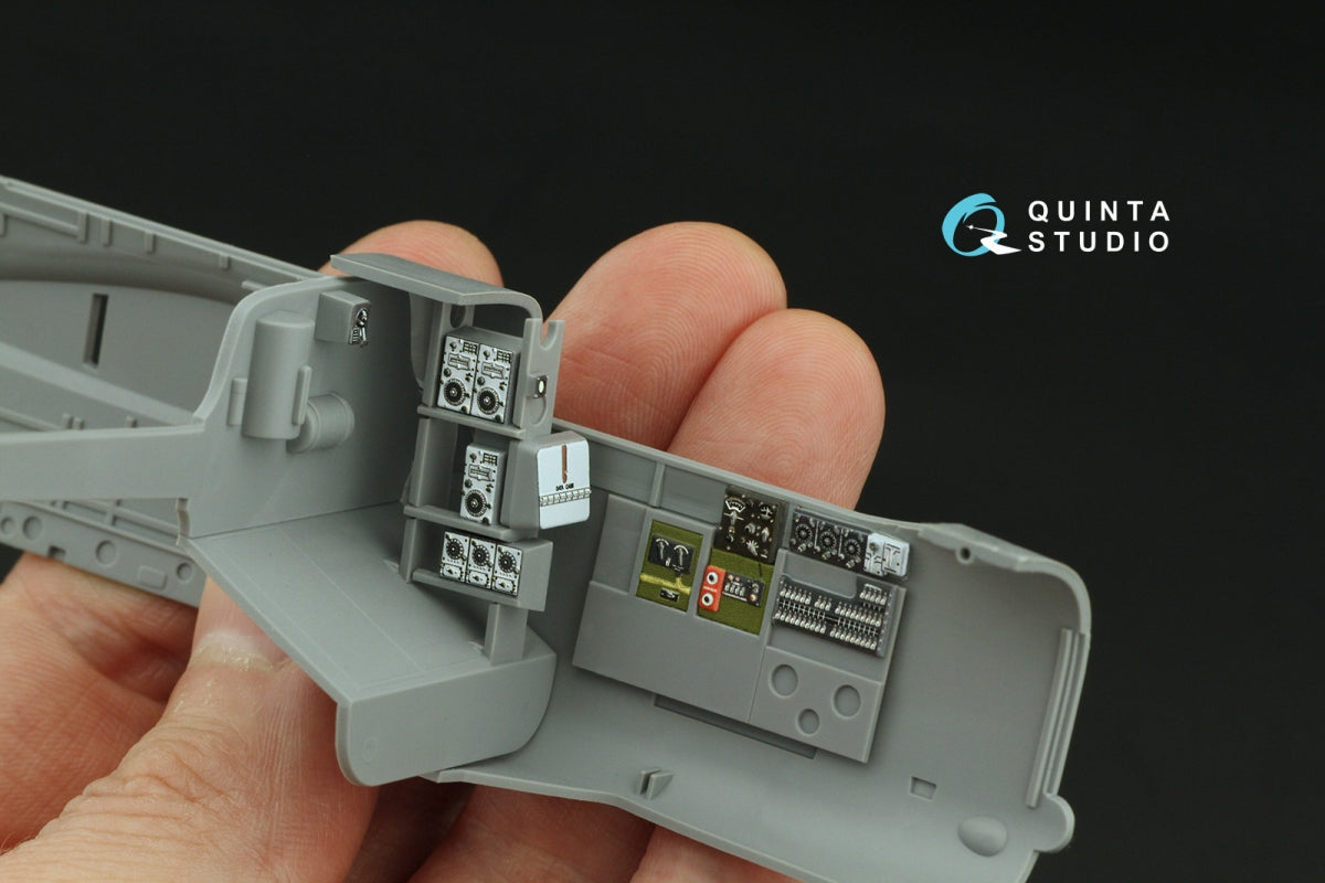 Quinta Studio QD48501 A-26C Invader 3D-Printed &amp;amp; coloured Interior on decal paper (ICM) 1/48 – imagen 13