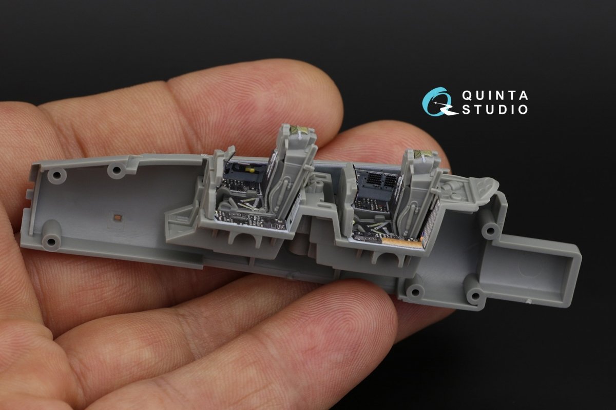 Quinta Studio QD72034 F-15E 3D-Printed &amp;amp; coloured Interior on decal paper (GWH) 1/72 – imagen 5