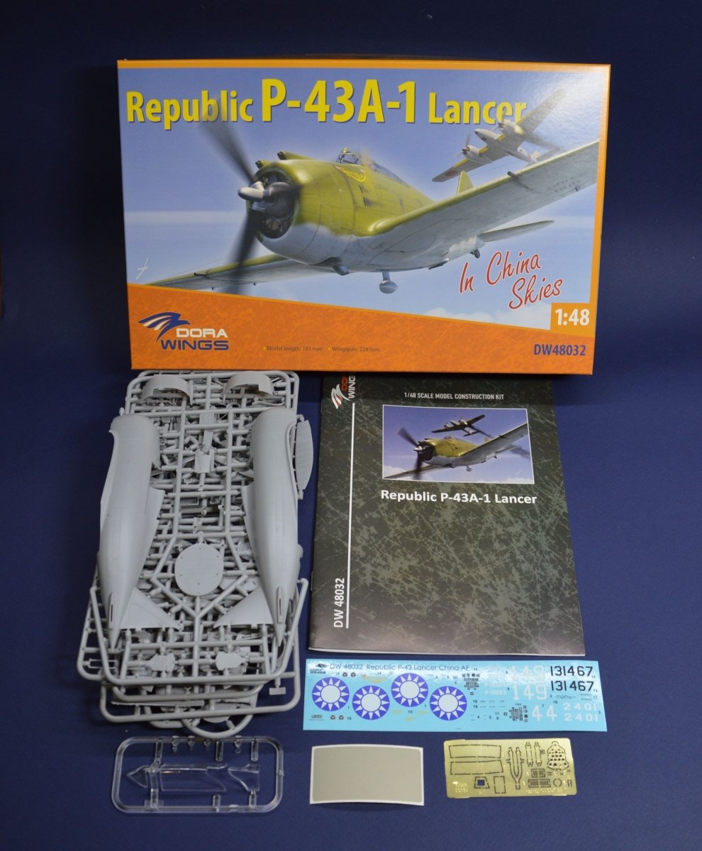 Dora Wings 48032 Republic P-43A-1 Lancer In China Skies 1/48 – imagen 2