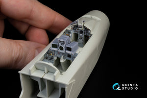 Intérieur imprimé en 3D et coloré sur papier décalcomanie (Revell) pour le Tornado GR.1 de Quinta Studio QD+48261 (avec pièces en résine imprimées en 3D) à l&amp;#39;échelle 1/48. – image 11