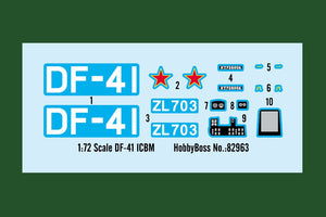 Hobby Boss 82963 DF-41 ICBM 1/72 – imagen 3
