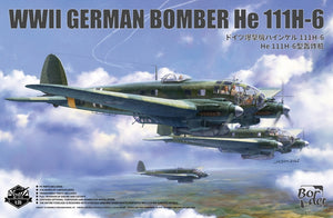 Border Model BF-018 WWII German Bomber Heinkel 111 H-6 1/35