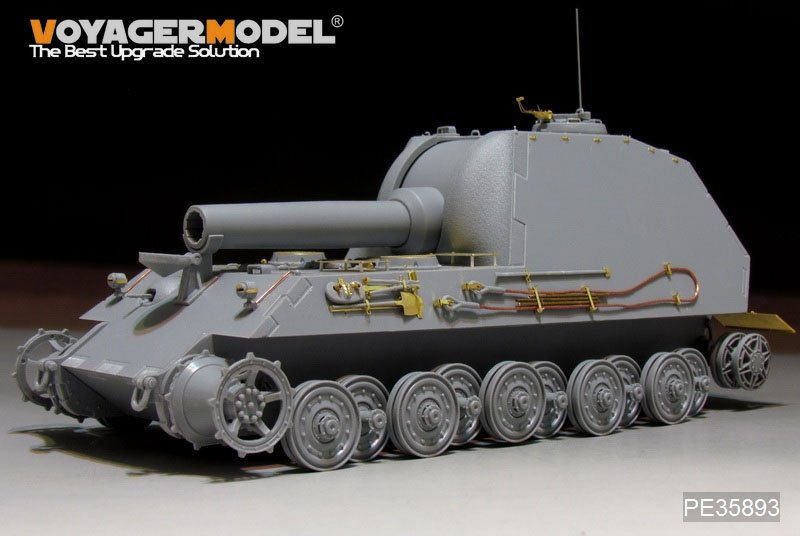 Mortier automoteur lourd allemand BAR 305 mm de la Seconde Guerre mondiale, modèle Voyager PE35893, pour maquettes AMUSING au 1/35 – image 3