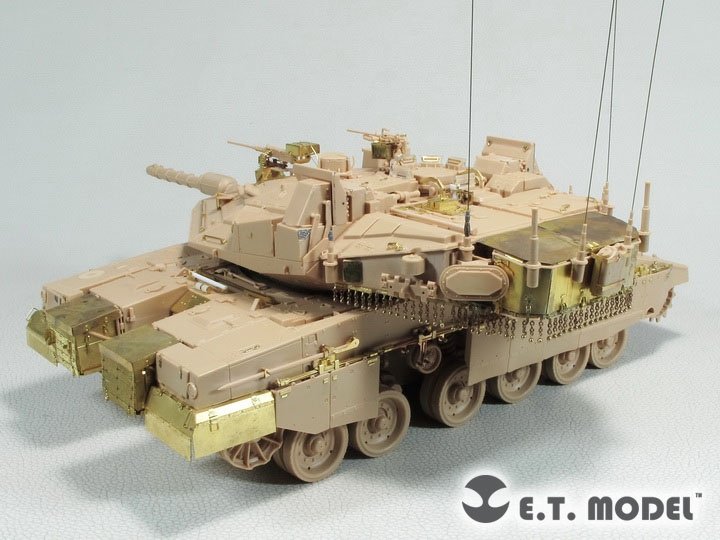Maquette ET E35-282 Merkava Mk.4M israélien avec système de protection active Trophy (version de base) pour kit Meng au 1/35 – image 4