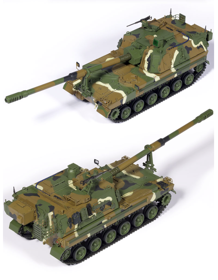 Academy 13561 ROK Army K9A1 155mm Self-Propelled Howitzer 1/35 – imagen 4