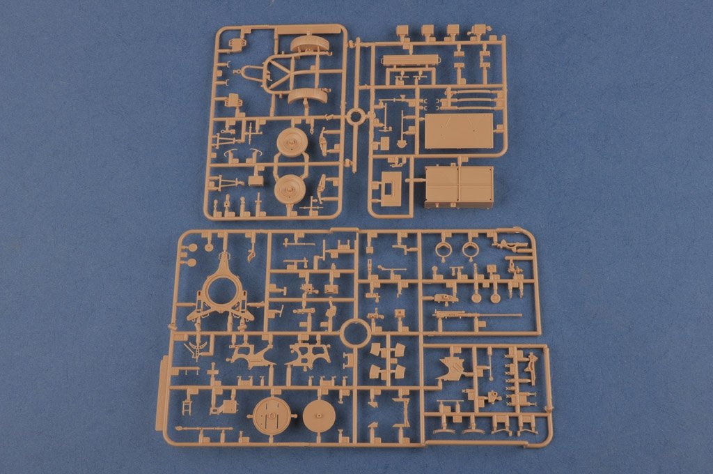 Hobby Boss 80147 German Flakpanzer IA w/Ammo Trailer 1/35 – immagine 4