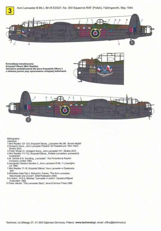 Techmod 48824 Avro Lancaster B Mk I 1/48 – Bild 5