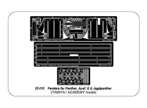 Aber 25010 Fenders for Panther G/Jagdpanther 1/25 – imagen 17