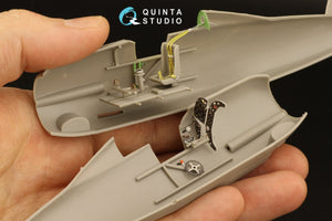 Quinta Studio QD48312 Gloster Gladiator MKII 3D-Printed &amp;amp; coloured Interior on decal paper (Roden) 1/48 – zdjęcie 8