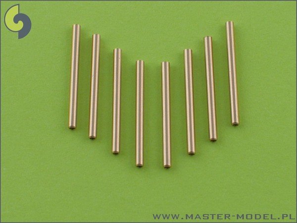 Canons de calibre .50 (12,7 mm) pour avion Master AM-48-002 Browning M2 (2 pièces) (1/48) 