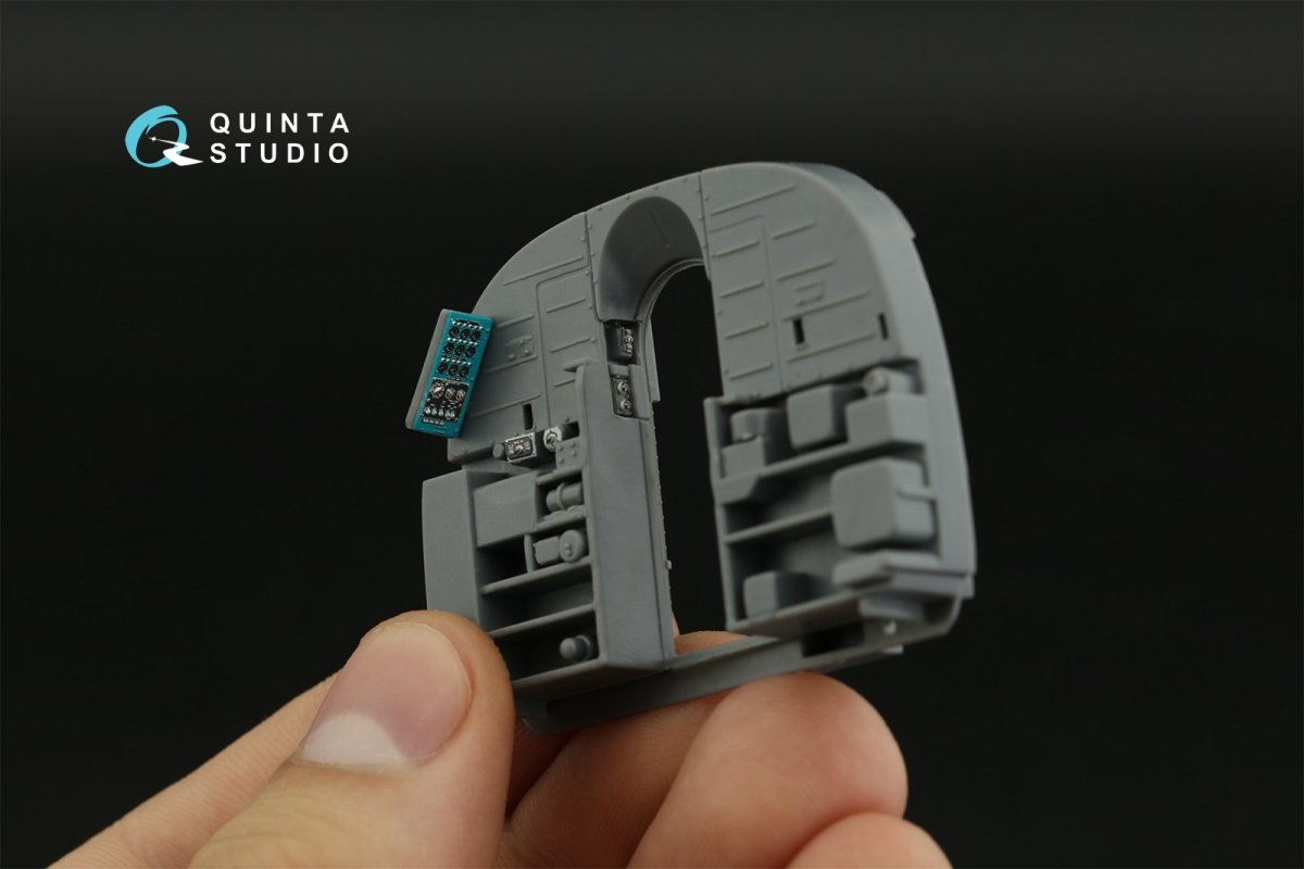 Quinta Studio QD48380 Mi-8MT 3D-Printed &amp;amp; coloured Interior on decal paper (AMK) 1/48 – imagen 9