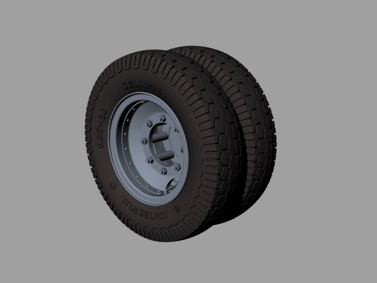 Panzer Art RE35-454 M-35 ADGZ-Daimler road wheels (Fulda) 1/35 – imagen 3