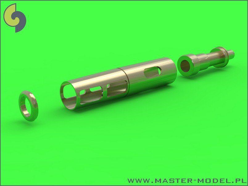 Master AM-32-069 MiG-17A/P/F (Fresco A, B, C) - Pointes de canon de 37 mm et 23 mm et tubes pitot (1/32) – image 4