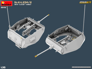 MiniArt 35416 Sd.Kfz.234/2 WITH LUCHS TURRET. INTERIOR KIT 1/35 – zdjęcie 15