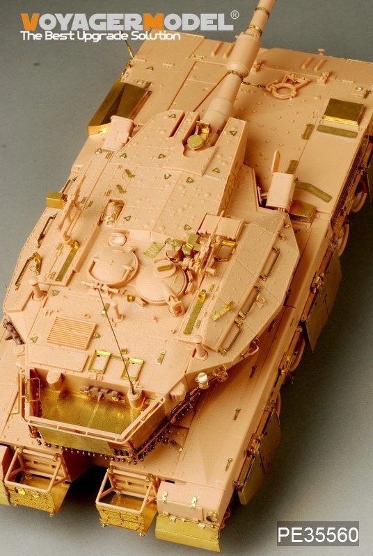 Voyager Model PE35560 IDF Merkava Mk.3D MBT(LIC) w/chains (FOR HOBBYBOSS 82476) 1/35 – immagine 3