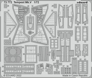Eduard 73772 Tempest Mk. V AIRFIX 1/72 – zdjęcie 2