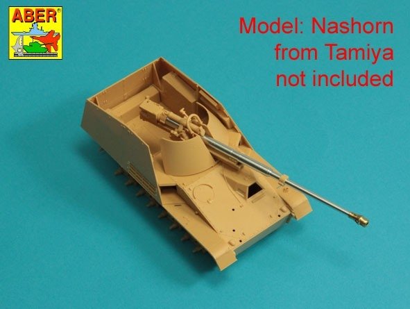 Aber 48L-44 German 88mm Pak 43/1 L/71 barrel for Sd.Kfz.164 &amp;quot;Nashorn&amp;quot; / Lufa Pak 43/1 L/71 88mm do Sd.Kfz.164 &amp;quot;Nashorn&amp;quot; 1/48 – zdjęcie 6