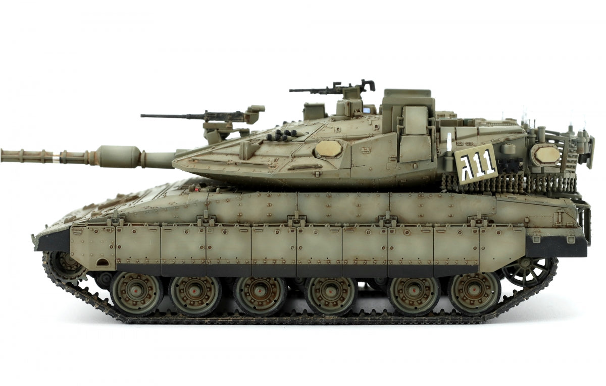 Meng Model 72-006 Israeli Main Battle Tank Merkava Mk.4M w/ Trophy Active Protection System 1/72 – imagen 6