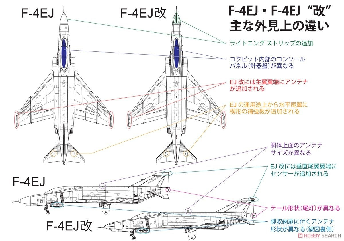 Fine Molds FP37 JASDF F-4EJ Fighter 1/72 – immagine 8