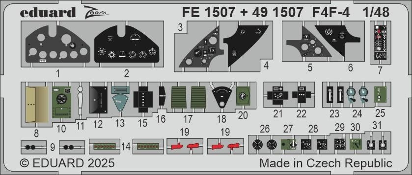 Eduard 491507 F4F-4 Academy 1/48 – imagen 2