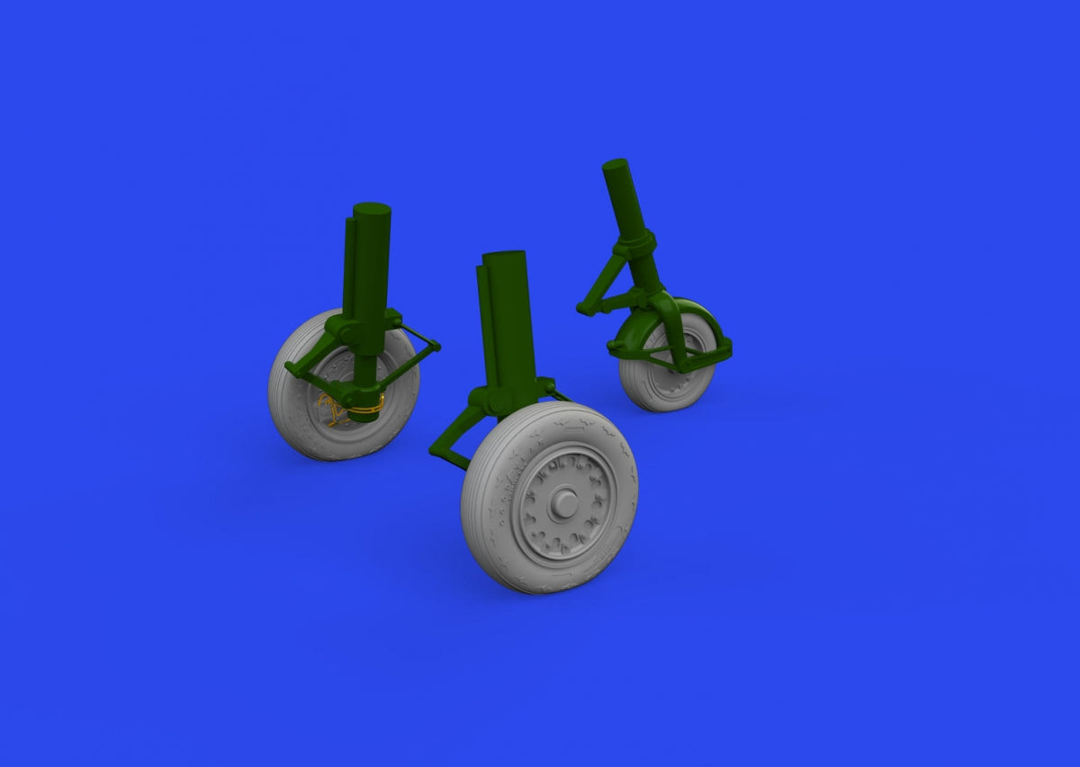Roues Eduard 648934 J-35 Draken Type 1 HASEGAWA 1/48