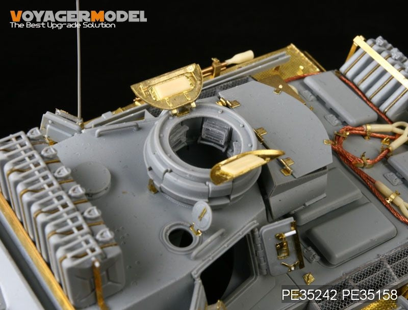 Voyager Model PE35242 WWII German Pz.Kpfw.III Ausf.N sPz.Abt 501 Afrika For DRAGON 6431 1/35 – imagen 8