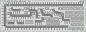 Eduard 53138 HMS Illustrious safety nets AIRFIX 1/350