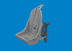 Eduard 624007 Spitfire Mk. VIII/ Mk. IX seat PRINT AIRFIX 1/24 – imagen 4